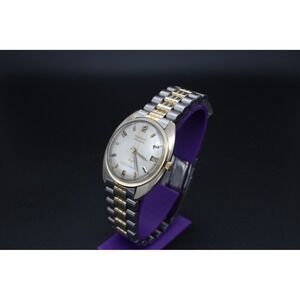 Longines Ultra-Chron Vintage Automatic Watch 36000 BPH Two Tone Date Swiss‎ Made